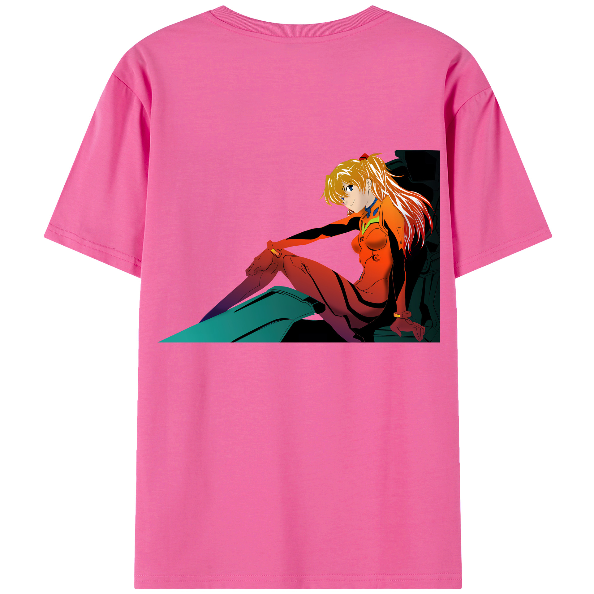 （画像用） EVA 新世紀エヴァンゲリオン レディース半袖Tシャツ(バックプリント)